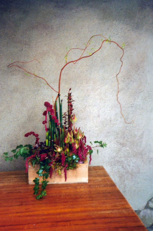 Floral arrangment.